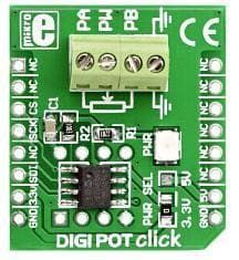 Electronic Components of Digital Potentiometer Development Tools